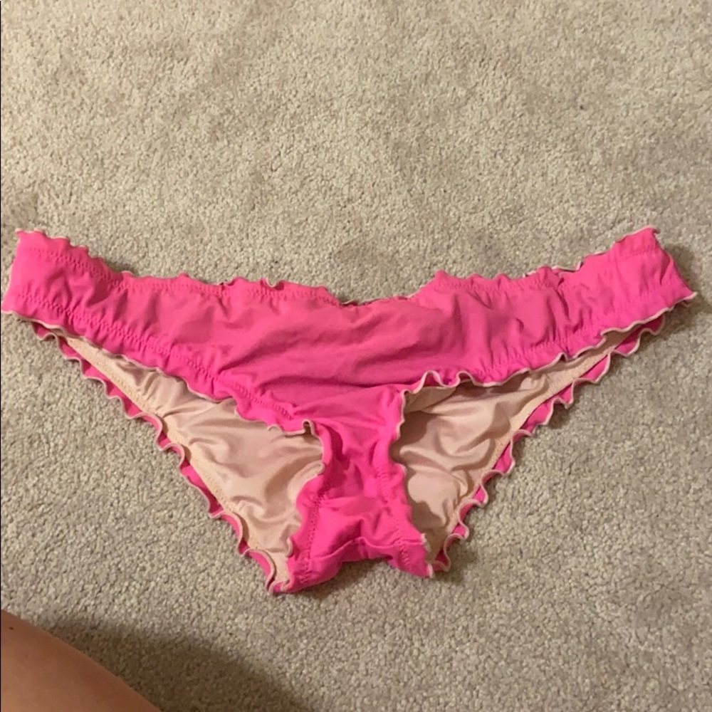 lettuce trim booty scrunch bikini bottoms